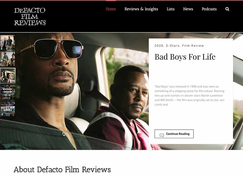 DeFacto Film Reviews